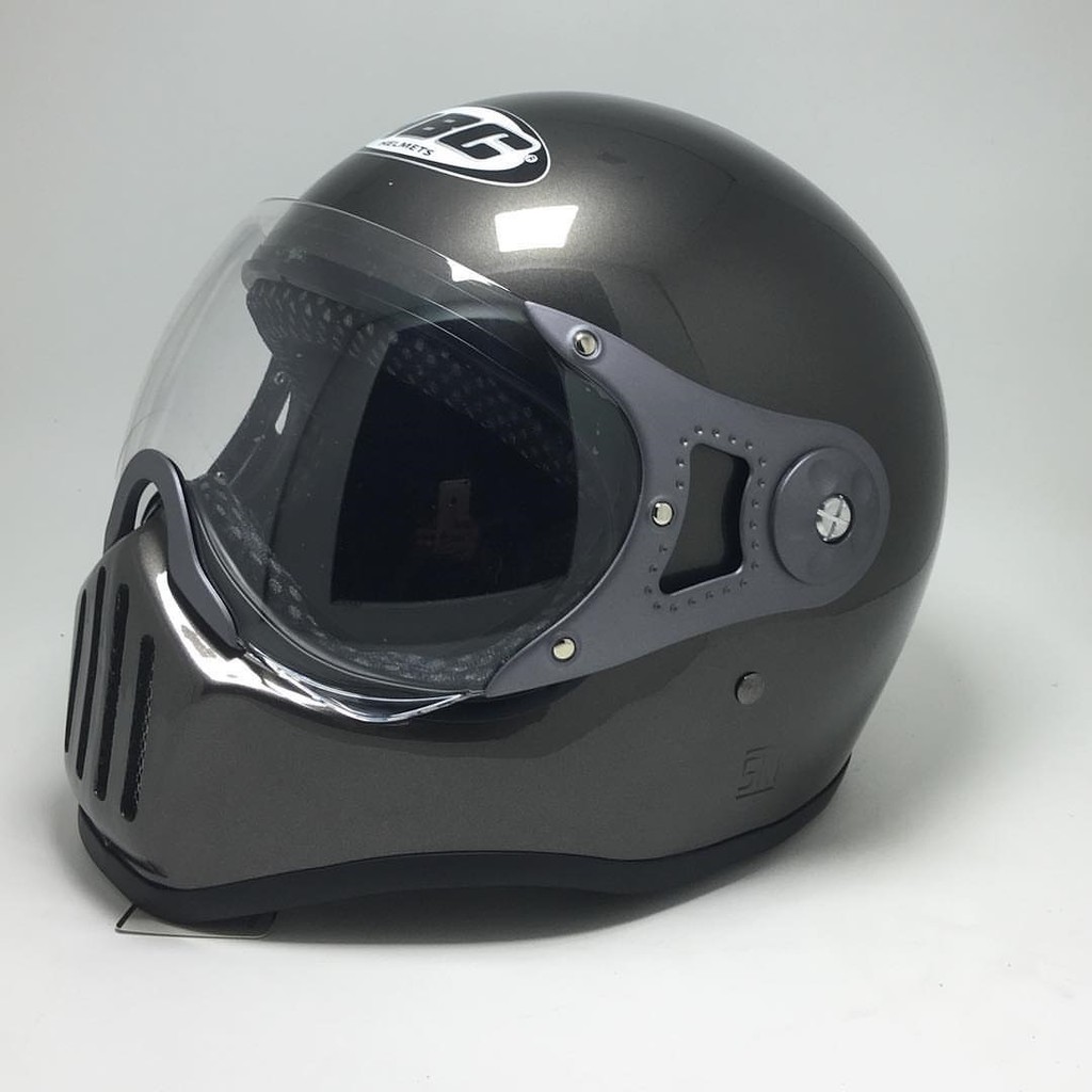 HELM CAKIL HBC PILOT VISOR GREY GLOSSY