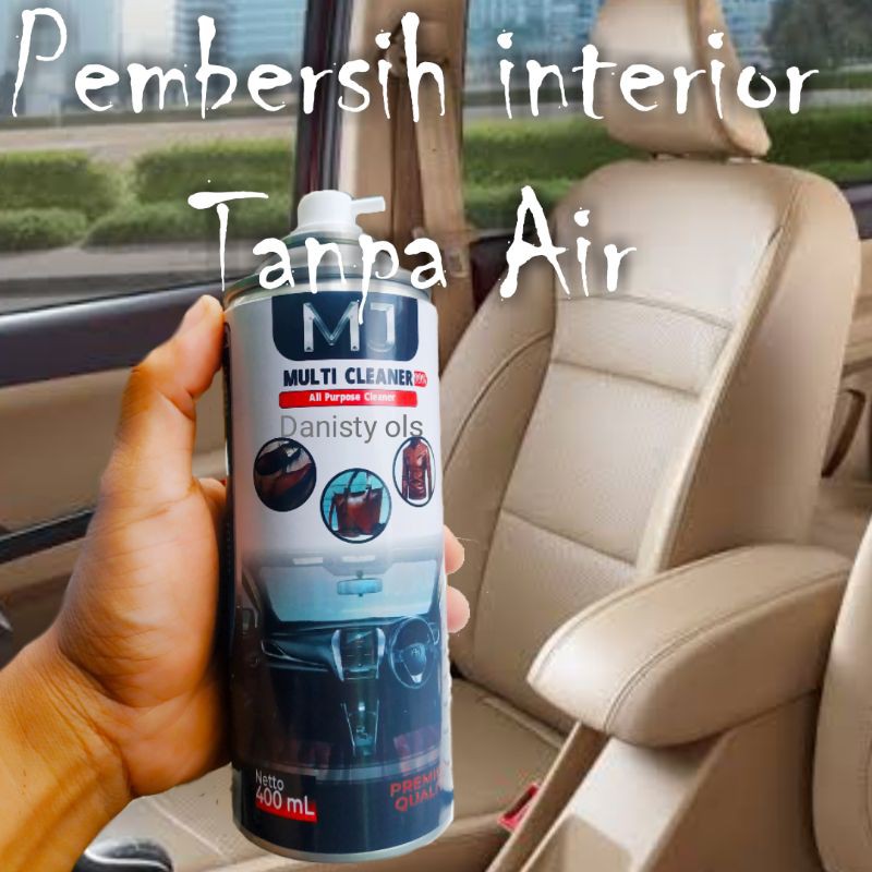 Pembersih interior foam tanpa air MJ 400 mili  Pembersih Interior mobil /jok/dashboard/plafon