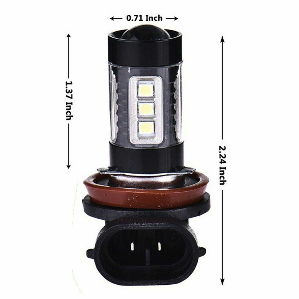 Populer 2pcs Lampu Kabut Mobil Putih Super Terang Hi/Low Kit Beam H11/H8/H9/H16 DRL