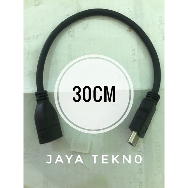 Kabel HDMI Extension Extender HDMI Perpanjang Male To Female 30cm Penyambung Hp ke TV