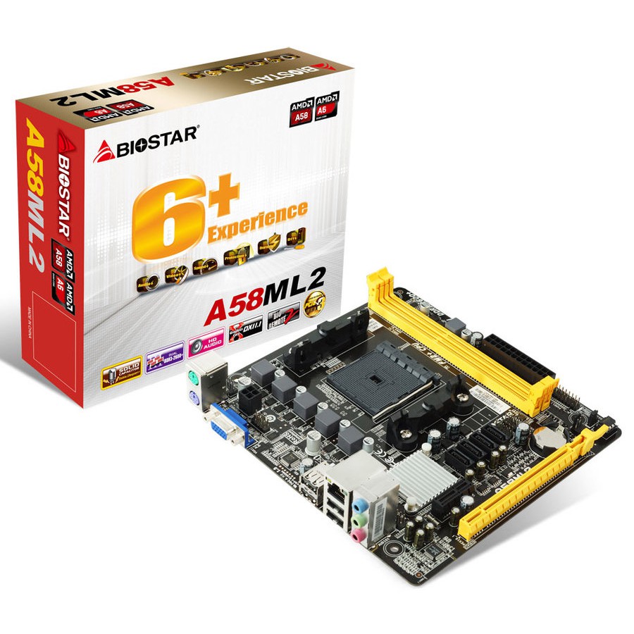 INTRED Biostar A58ML2 AMD Motherboard