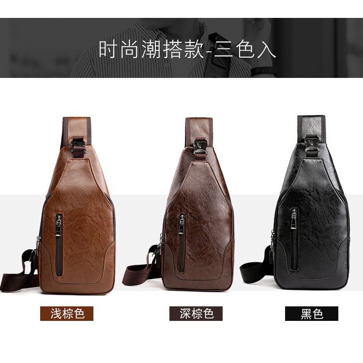 BJ212636 BLACK/BROWN/COFFEE TAS PRIA SLEMPANG BAHU WAISTBAG SLING BAG TAS WANITA FASHION IMPORT MODIS ELEGAN TERMURAH TERLARIS TERBARU BAGSTORE JAKARTA TAS BATAM JT12636