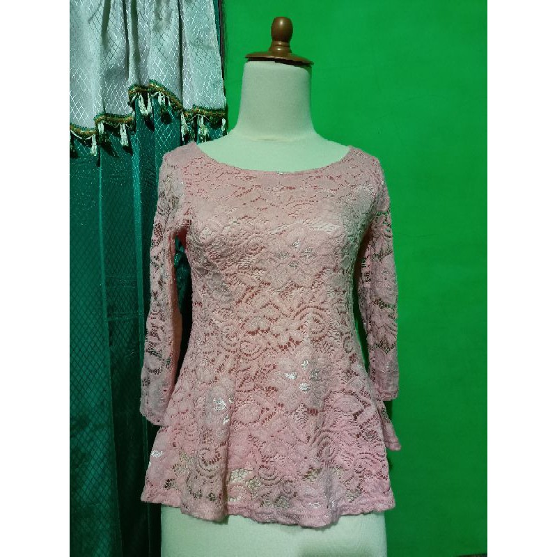 Brokat Atasan Wanita Baju Brokat Cantik Kekinian