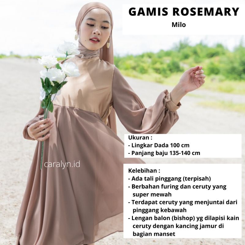 SUPER SALE GAMIS KONDANGAN MEWAH ROSEMARY