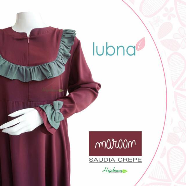 Gamis syari lubna by hijabuna