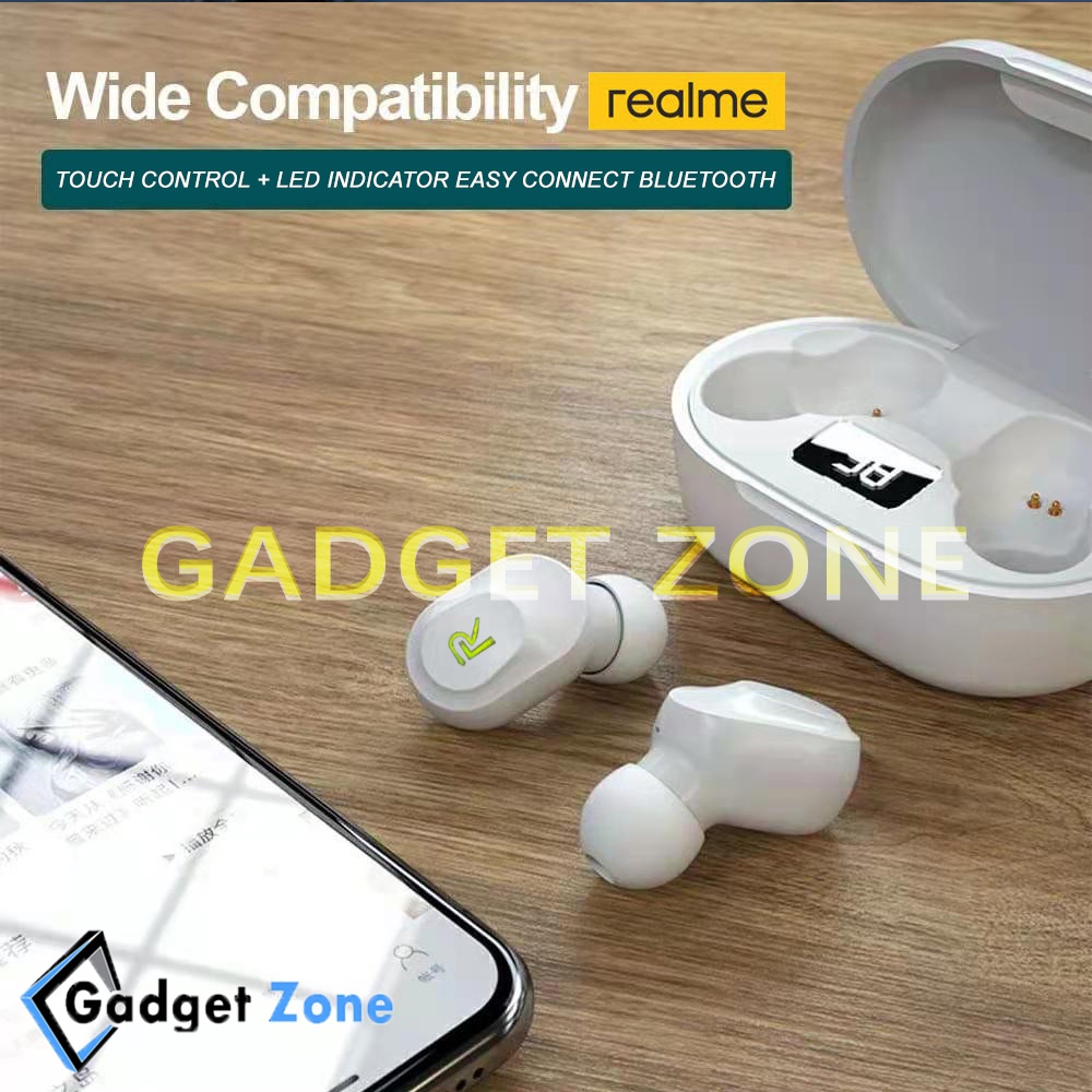 Airdots Realme Buds Plus Bluetooth 5.2 Low Latency LED Touch Screen