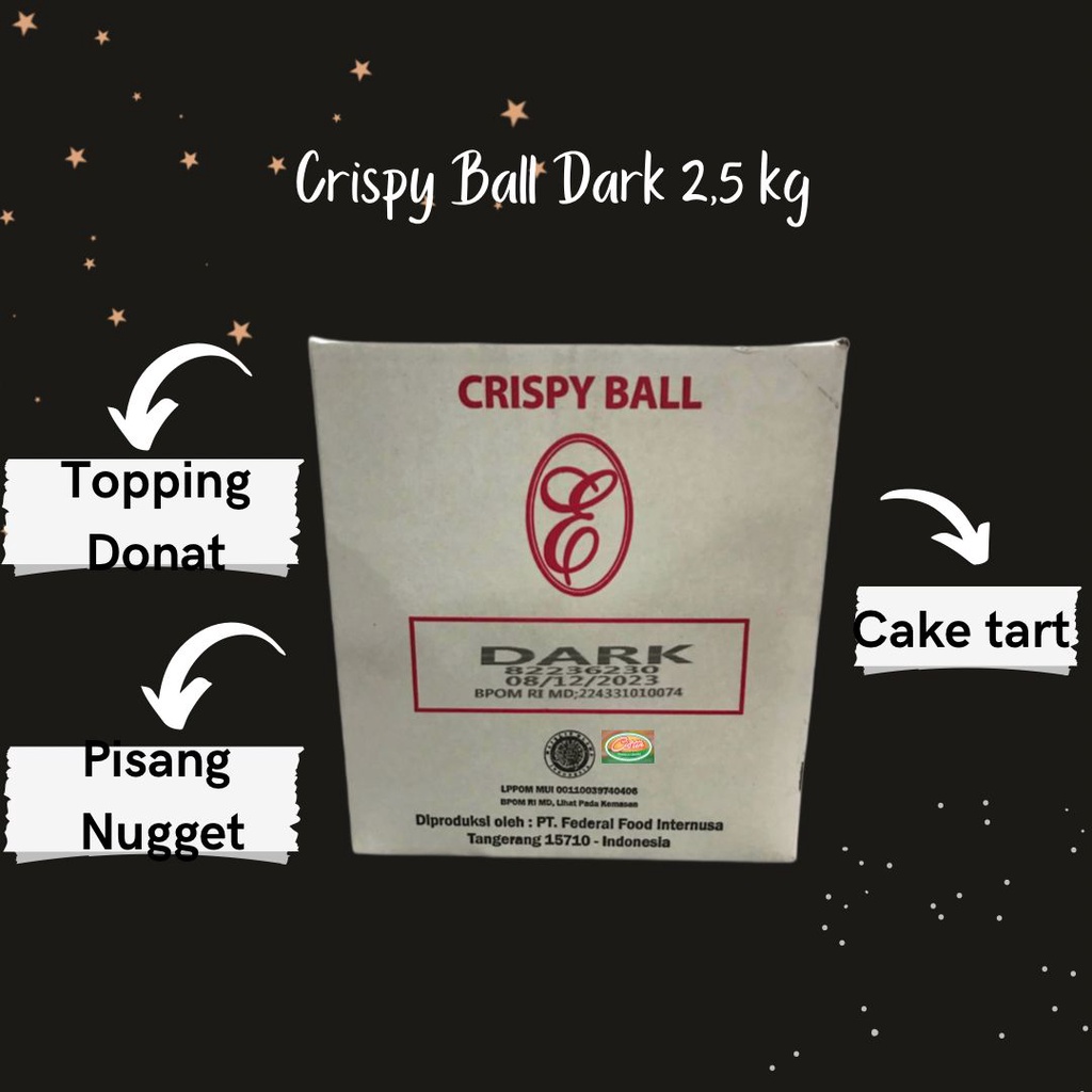 

CRISPY BALL DARK 2.5 KG