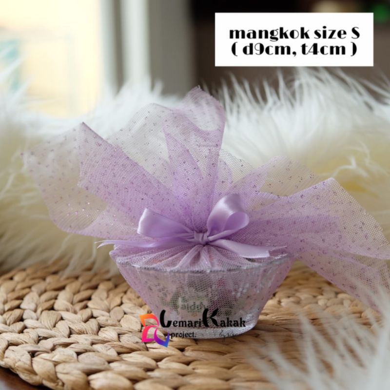 Souvenir Mangkuk Kaca Kecil size S