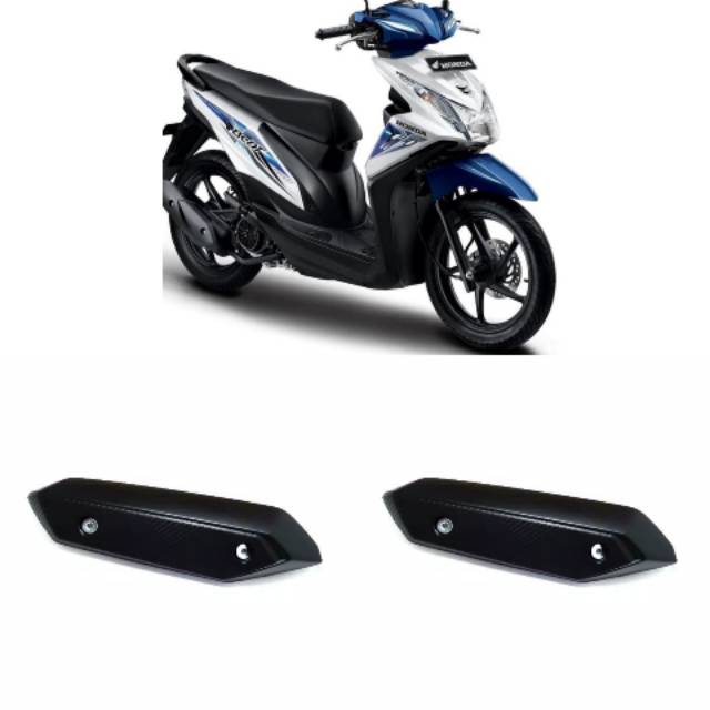 Cover knalpot- tutup knalpot Honda beat fi original