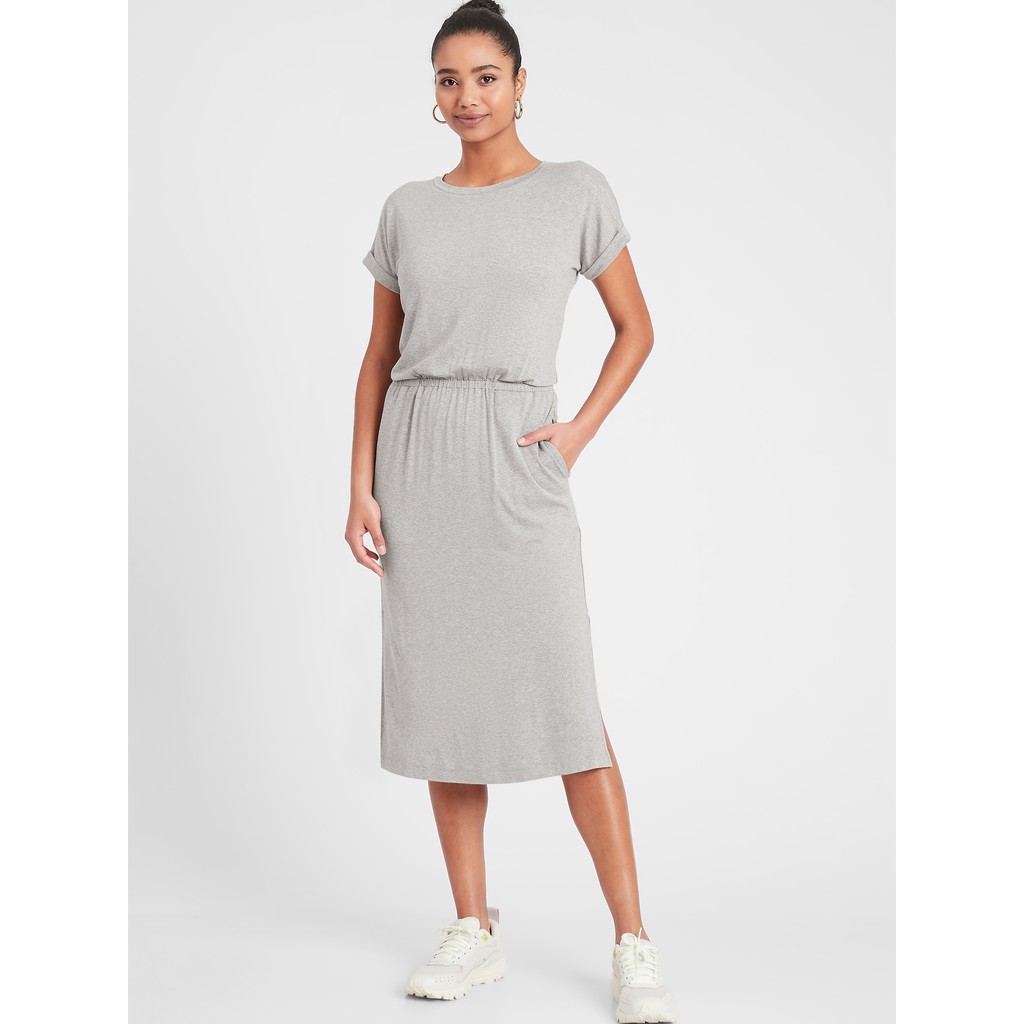 Banana republic knit midi t shirt dress