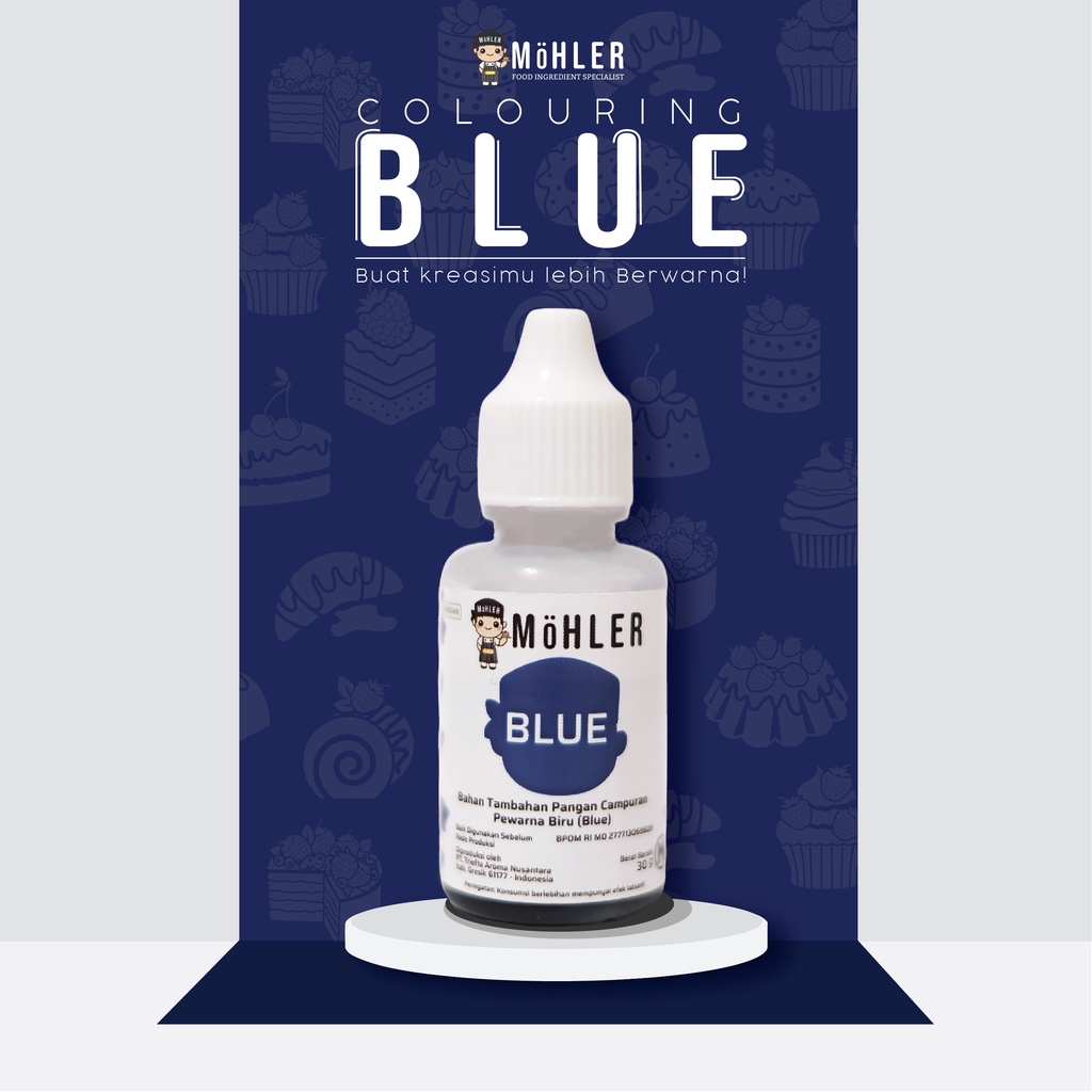 MOHLER Coloring Blue (KLIK KOMBO HEMAT UNTUK BELI 1 GRATIS 1)