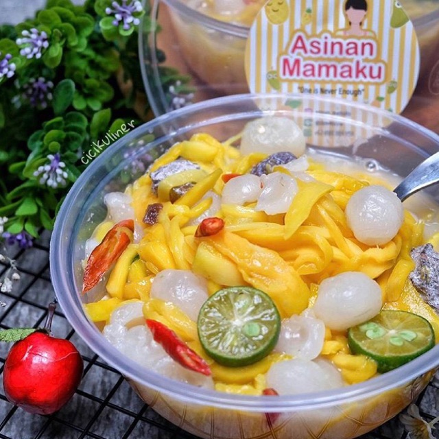 #TIMKUNING (Asinan Buah Kekinian Mangga Lengkeng)