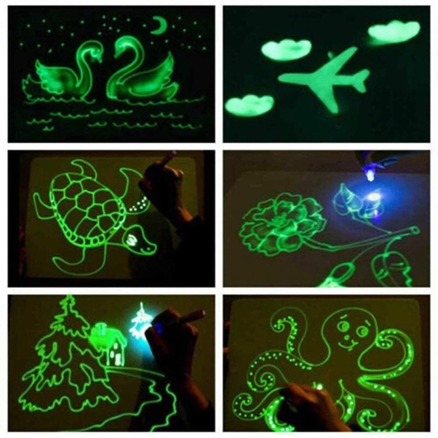 Mainan Edukasi Latih Imajinasi Light Drawing