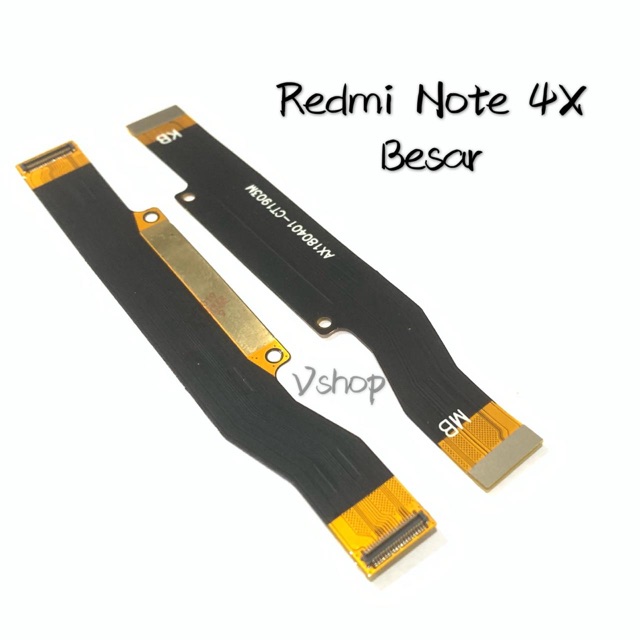 FLEXIBEL UI BOARD - FLEXIBLE MAIN BOARD TENGAH XIAOMI REDMI NOTE 4X SOCKER BESAR - WIDE