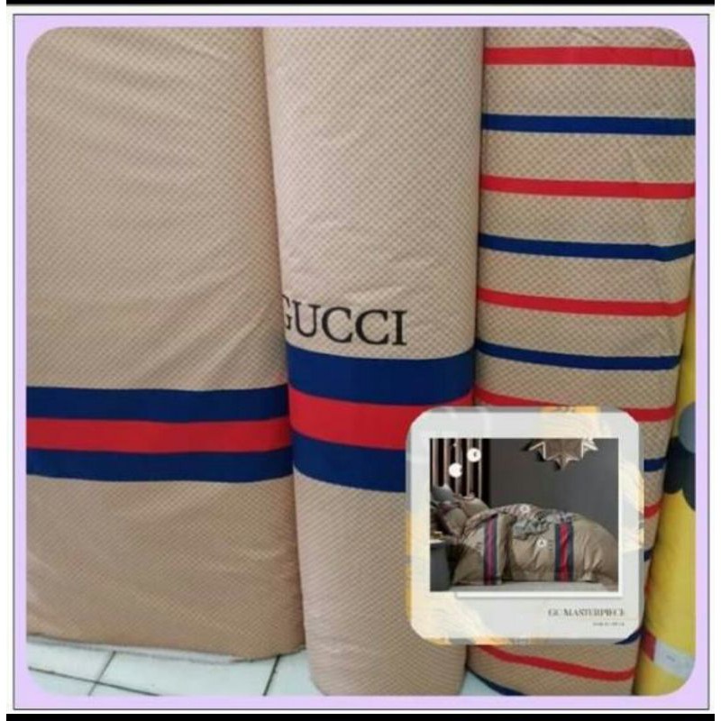 Kain Sprei Meteran Gucci