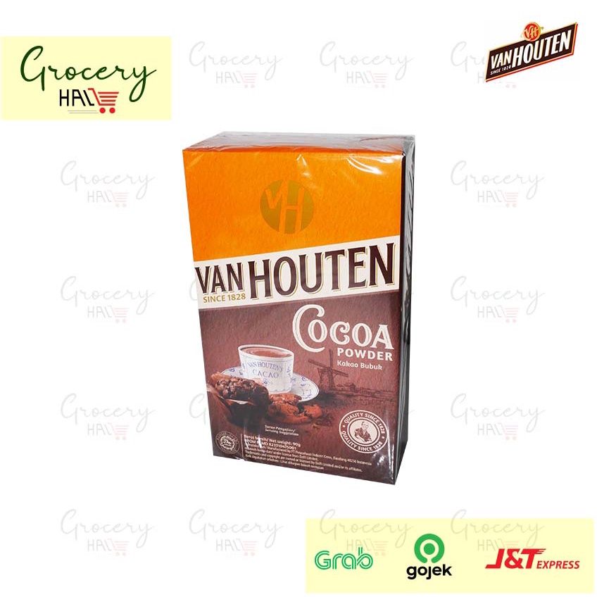 

VAN HOUTEN COCOA POWDER DARK 165 GR - COKELAT BUBUK