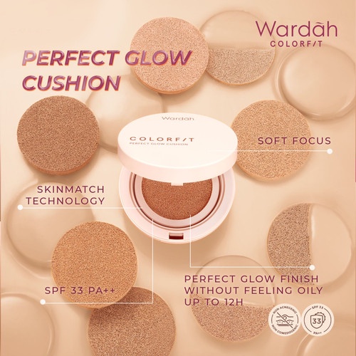 Wardah Colorfit Perfect Glow Cushion