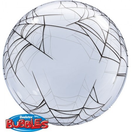 

24" Deco Bubble Spider'S Web