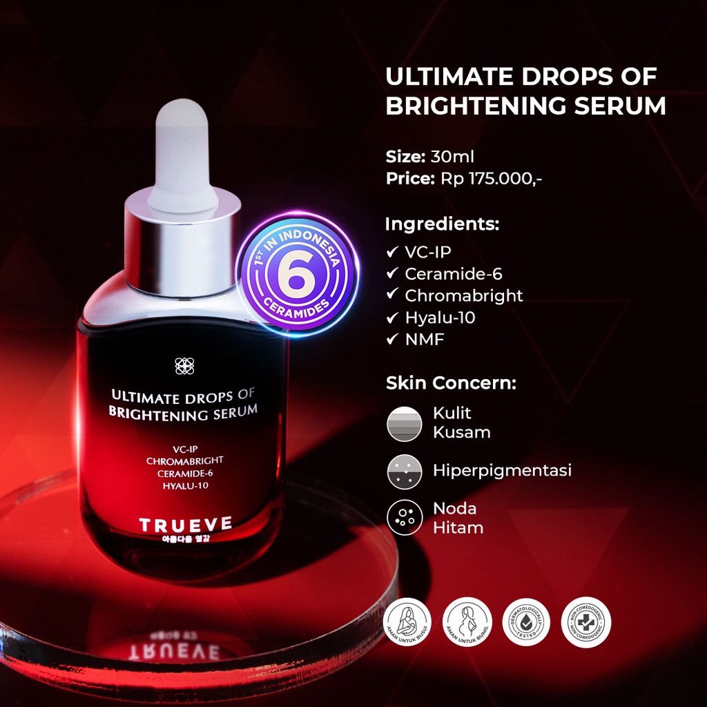 TRUEVE Ultimate Drops of Brightening Serum 30 ML