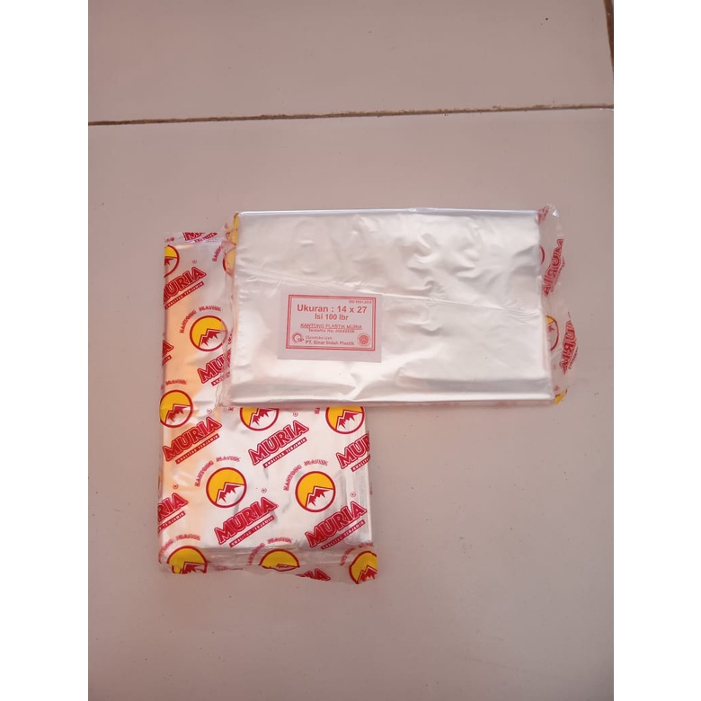 Plastik muria 1kg (14x27)
