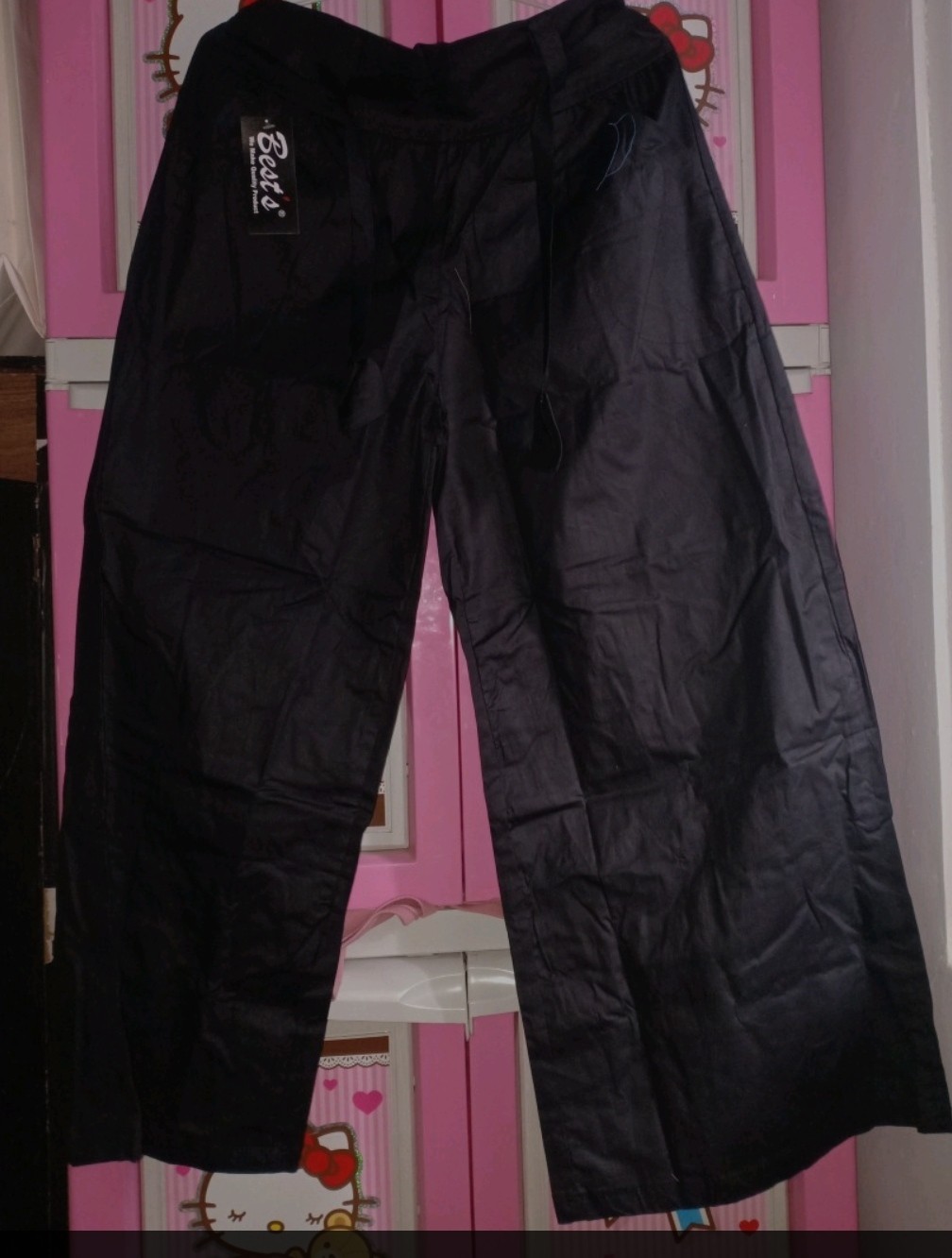 Celana Kulot Panjang Dewasa Wanita Bahan Katun Streach Motif Santai Obral Murah