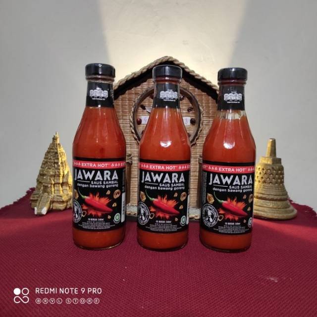 SAUS SAMBAL JAWARA 340ml EXTRA HOTZZ EXP PANJANG