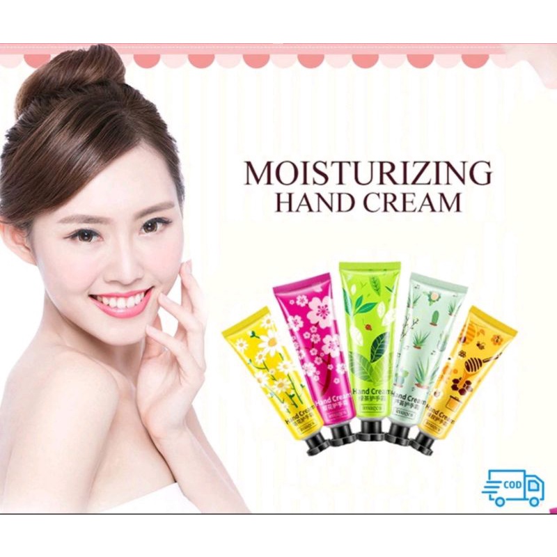 Images Hand Cream Isi 5 PCS / Lotion Krim Tangan Menghaluskan Kulit Tangan Kering