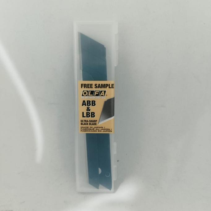 

FREE SAMPLE Ultra-Shatp Black Blade ABB-10 & LBB-10 Olfa