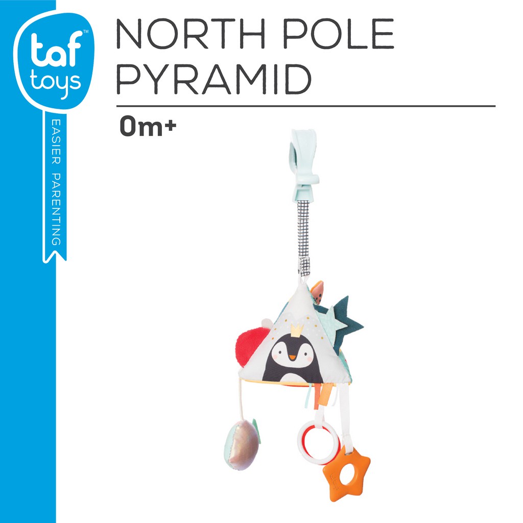 TAF TOYS NORTH POLE PYRAMID / MAINAN / RATTLE