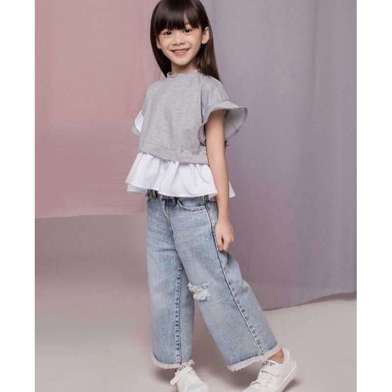 Viza Sweatshirt Gray (Kids) by ALEZA LABEL