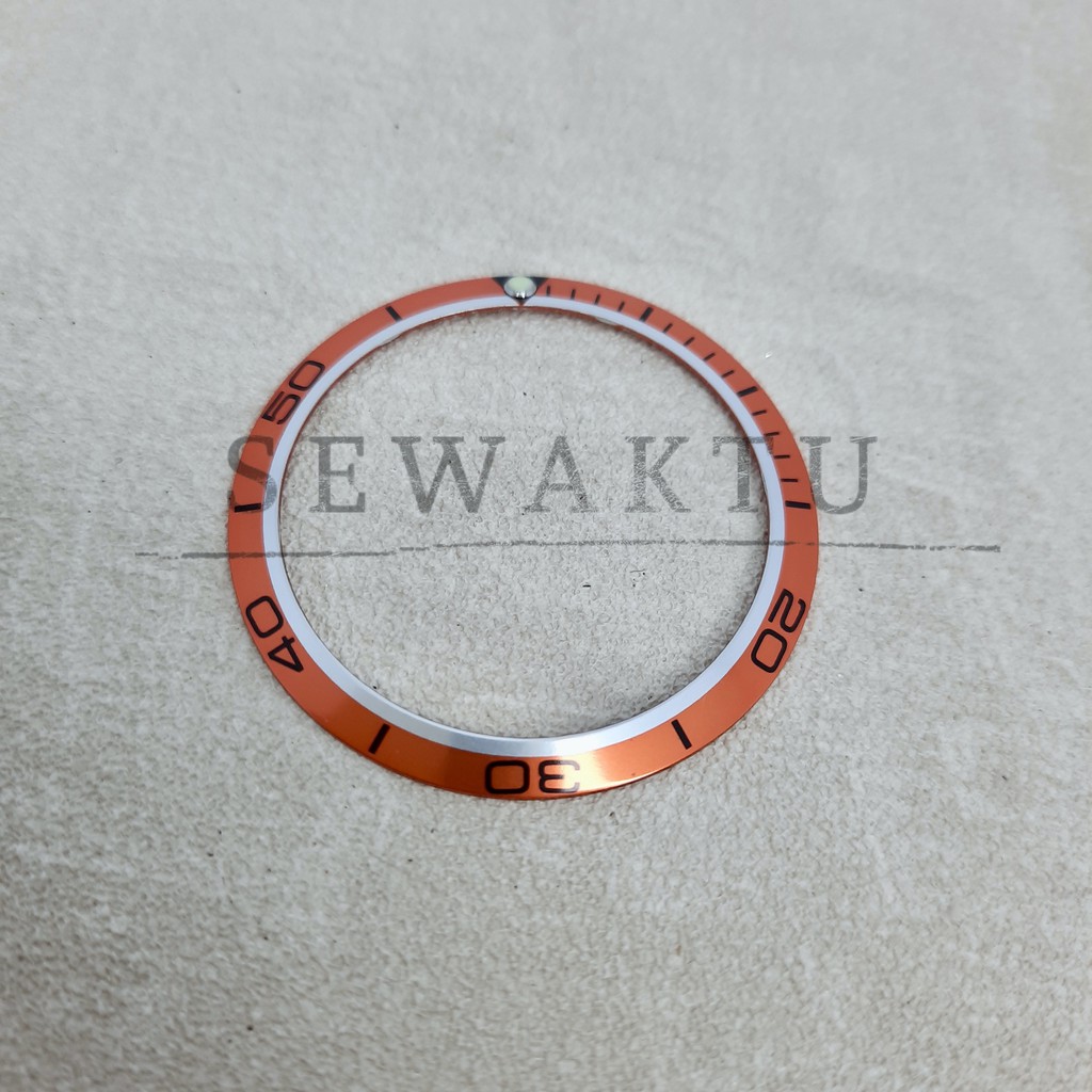 RING BEZEL OMEGA RING OMEGA SEAMASTER ORANGE 41mm
