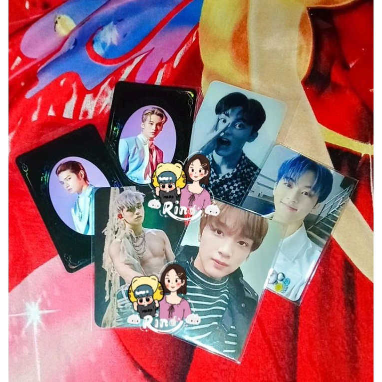 Photocard NCT Lucas, Jisung Deco selca Hotsauce, Johnny dora // arselca Jewel, IDC Winwin and Lucas 