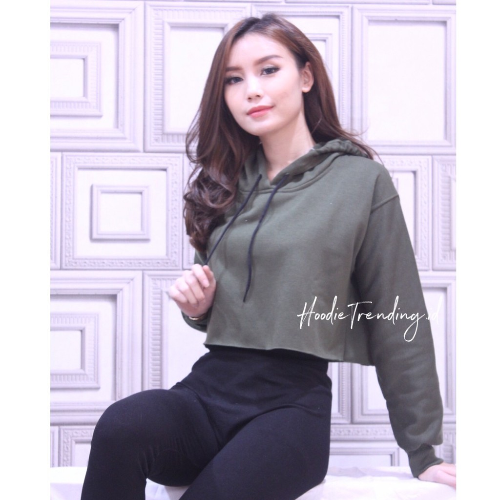 HODISO - Hoodie Jumper Crop Polos