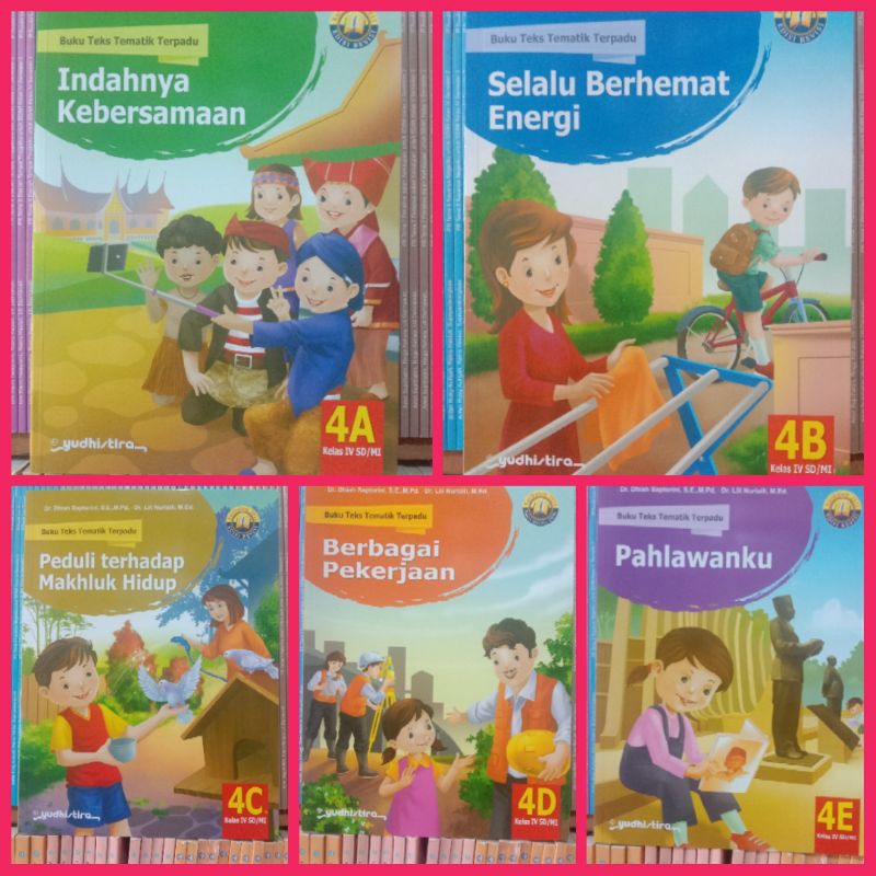 BUKU TEKS TEMATIK TERPADU SD/MI KELAS 4A.4B.4C.4D.4E.K13.REVISI