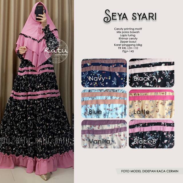 Gamis Seya Syari by Ratu Hijab