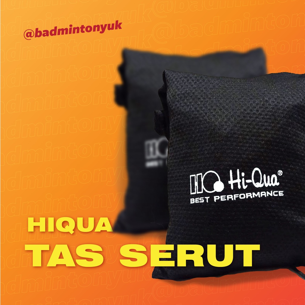 Tas Serut Hi-qua Raket Badminton Original COD