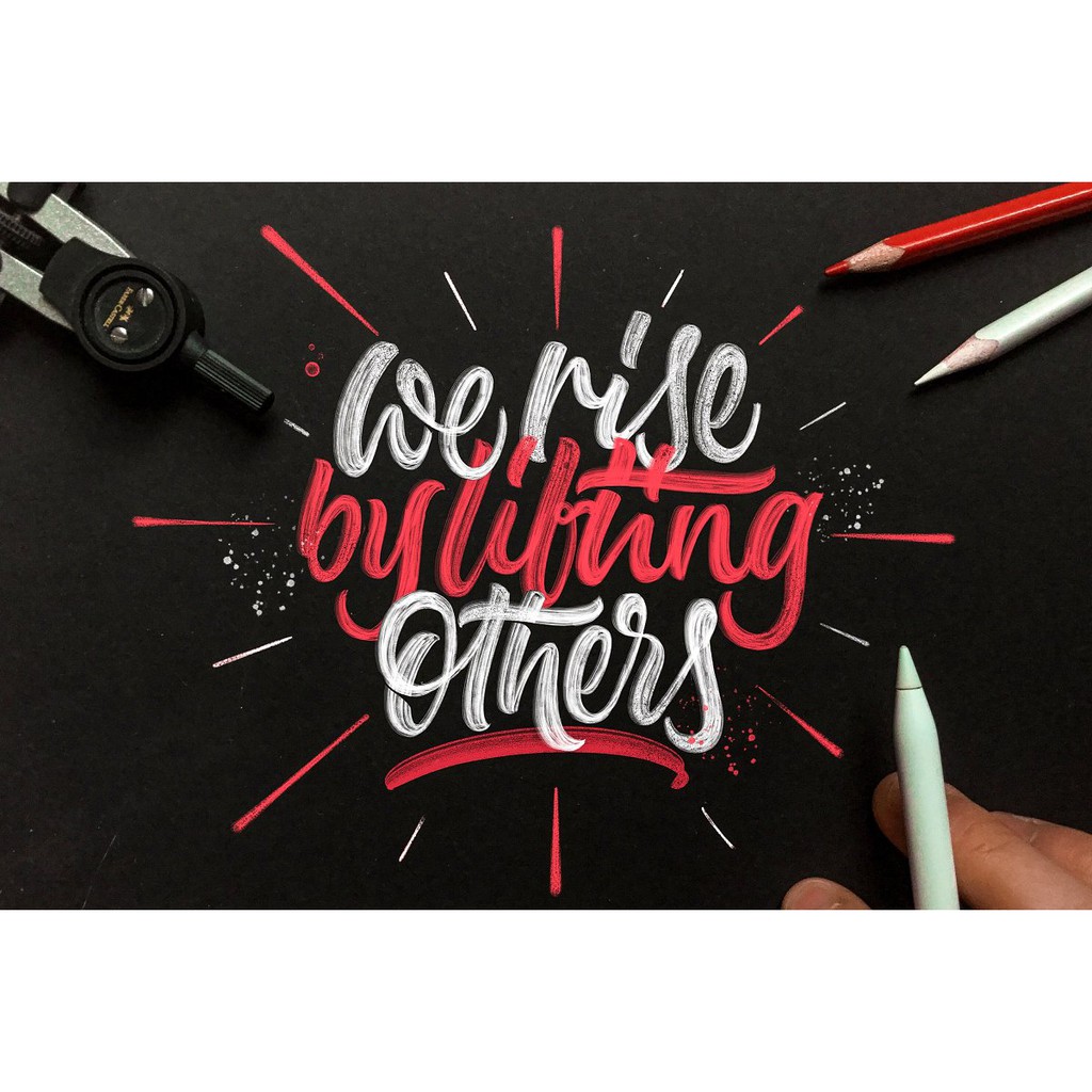 Procreate Brush - Lettering &amp; Texture Pack