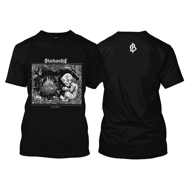 Ready Stock - Baju Tshirt KAOS BLACKANDJE - AZAZEL