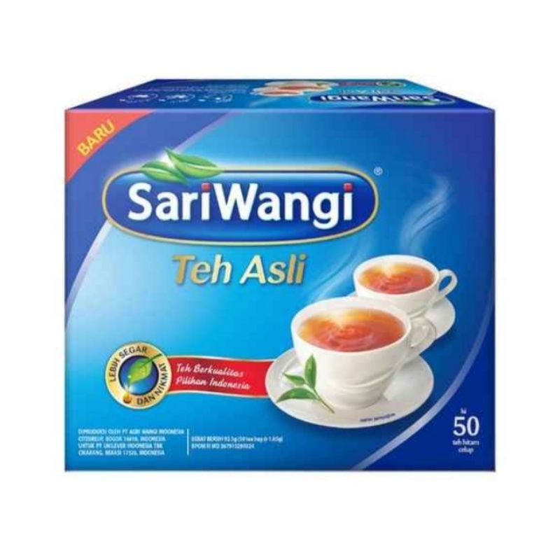 

TEH SARIWANGI CELUP/50Bags