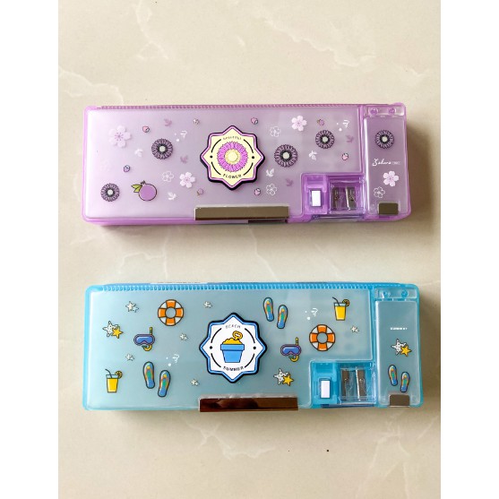 

Tempat Kotak Pensil Anak Lucu Unik + Rautan / Pengserut