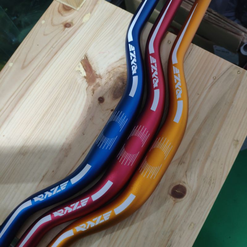 stang handlebar sepeda MTB merk RAZE oversize  alloy