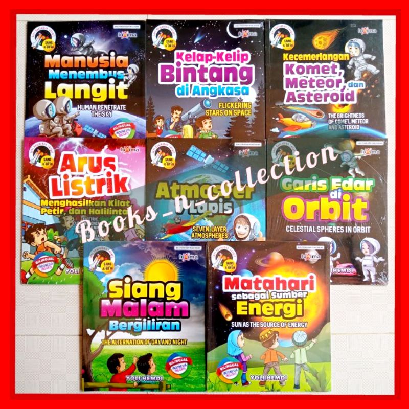 Seri Keajaiban Langit Sains Dalam AlQuran Bilingual Indonesia-Inggris New Segel Original