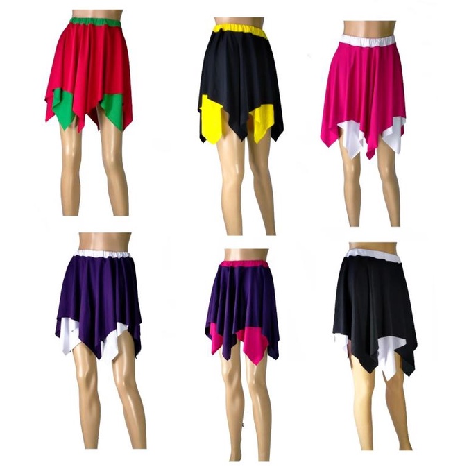 (BISA COD) ROK DANCE LINE DANCE BELLY DANCE LATIN DANCE WEAR DANCE DANCE SKIRT