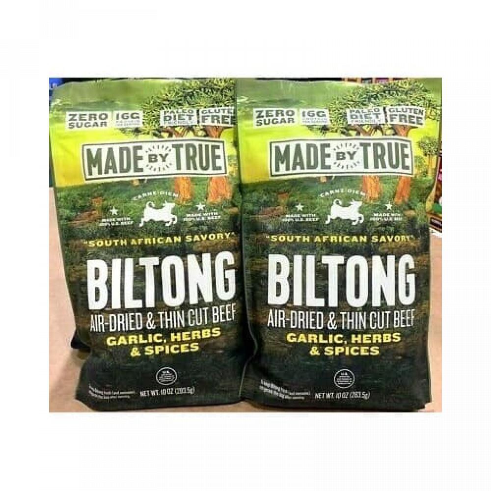

Made by True Biltong Beef Jerky - Import from Costco USA
