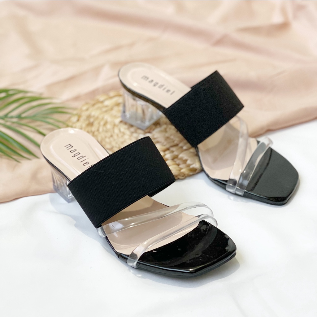 Magdiel - Gisca Heels Kaca Wanita