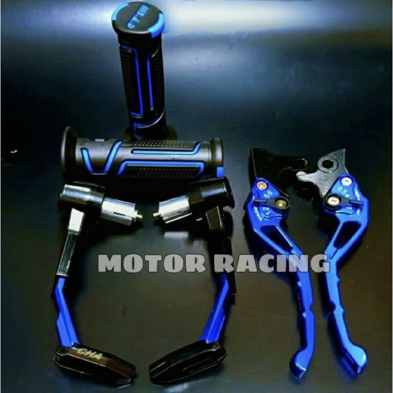 Proguard Robot + Handgrip B.A.D + Handle Variasi CNC Nmax PCX Aerox Vixion Beat Mio Vario Tiger Vario150 CBR Sonic