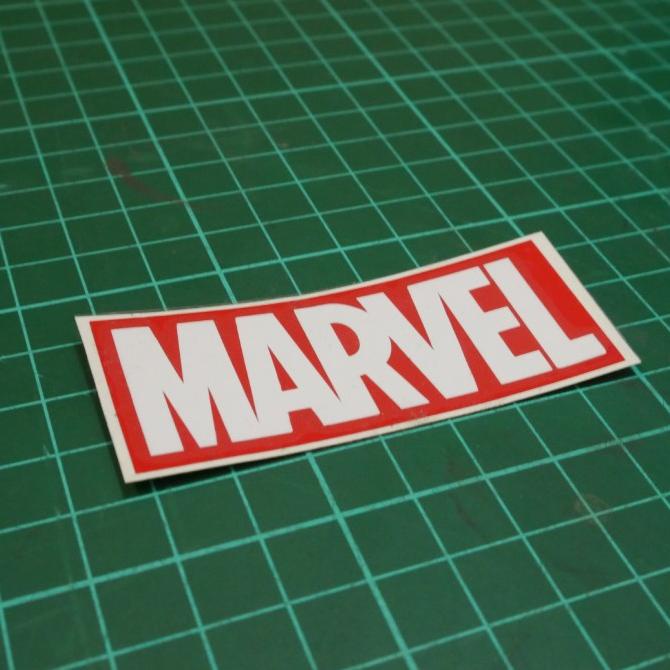 

Stiker / Sticker Marvel logo hax55 Ayo Beli