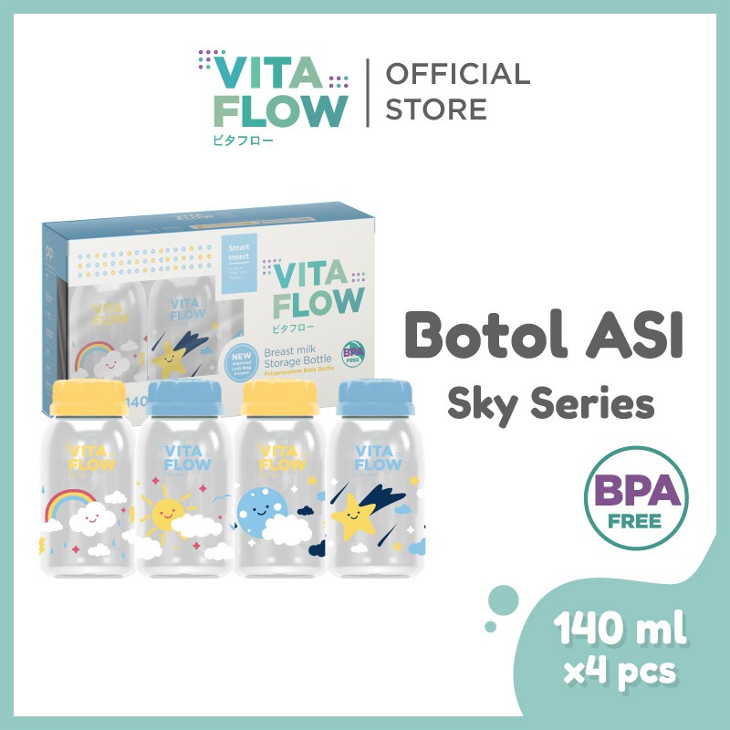 Vitaflow - Botol Asi 140 ml