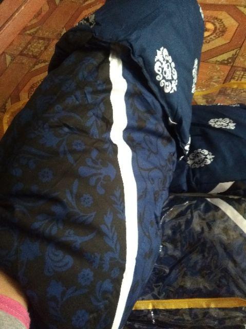 Fata - Bed Cover Set Ibiza Blue King Size 180x200 / Queen Size 160x200