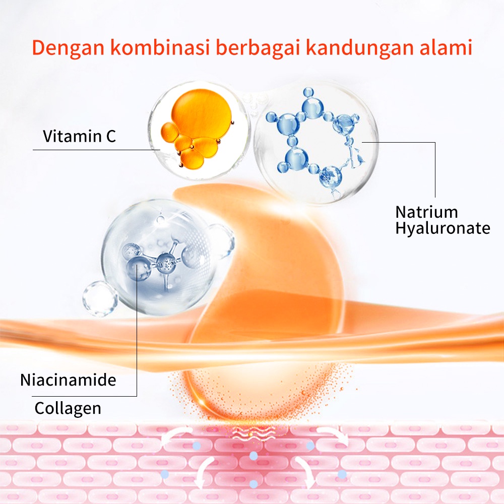 [Grosir] ALLPHV Eye Mask Masker Mata Isi 60pcs -Vitamin C - Penghilang Mata Panda